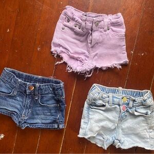 18 month girls shorts bundle